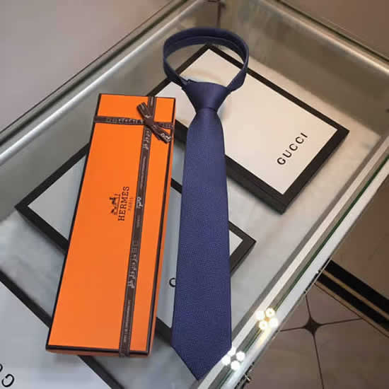 Classic Men Business Luxury Tie Replica Top Quality Hermes Ties 08